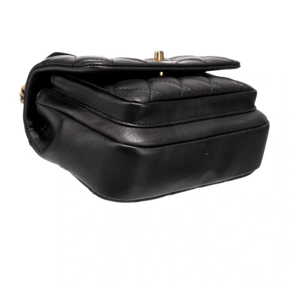 Chanel Black Quilted Leather Handbag - Picture 4 of 5